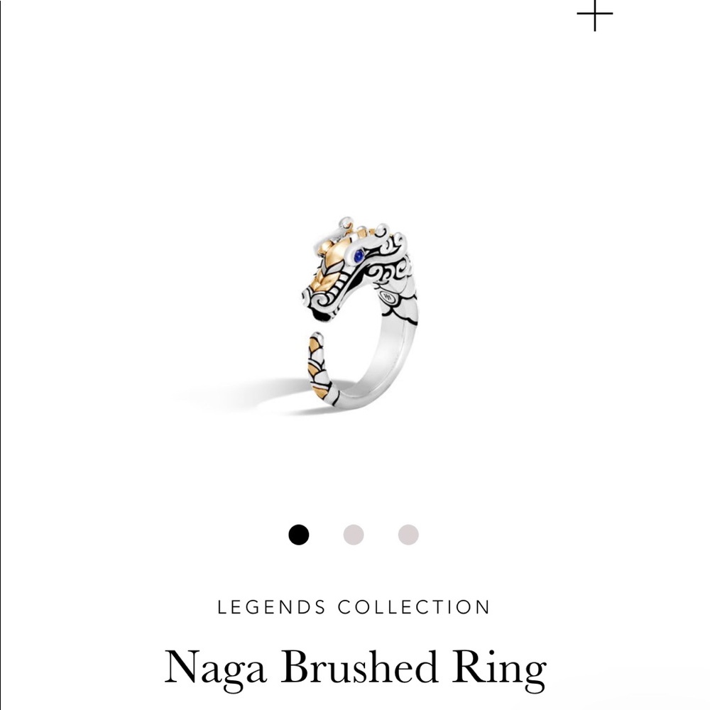 John Hardy Naga Ring size 7